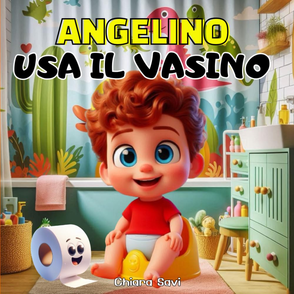 Angelino usa il vasino: Un racconto illustrato per dire addio al pannolino - Libro per lo spannolinamento dei bambini di 2-3 anni book