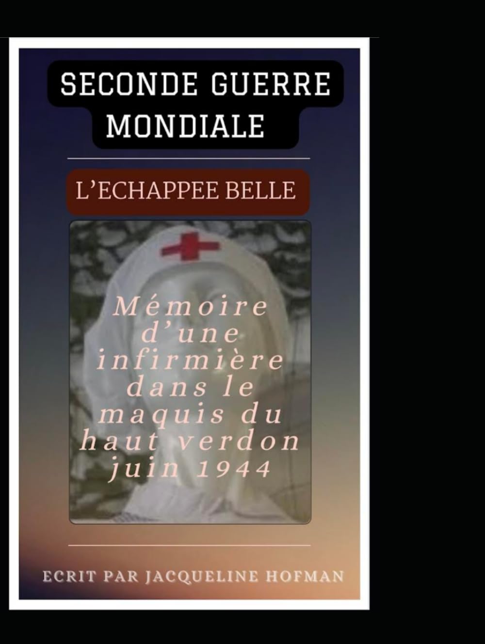 SECONDE GUERRE MONDIALE L’ÉCHAPPÉE BELLE: Mémoire d’une infirmière book