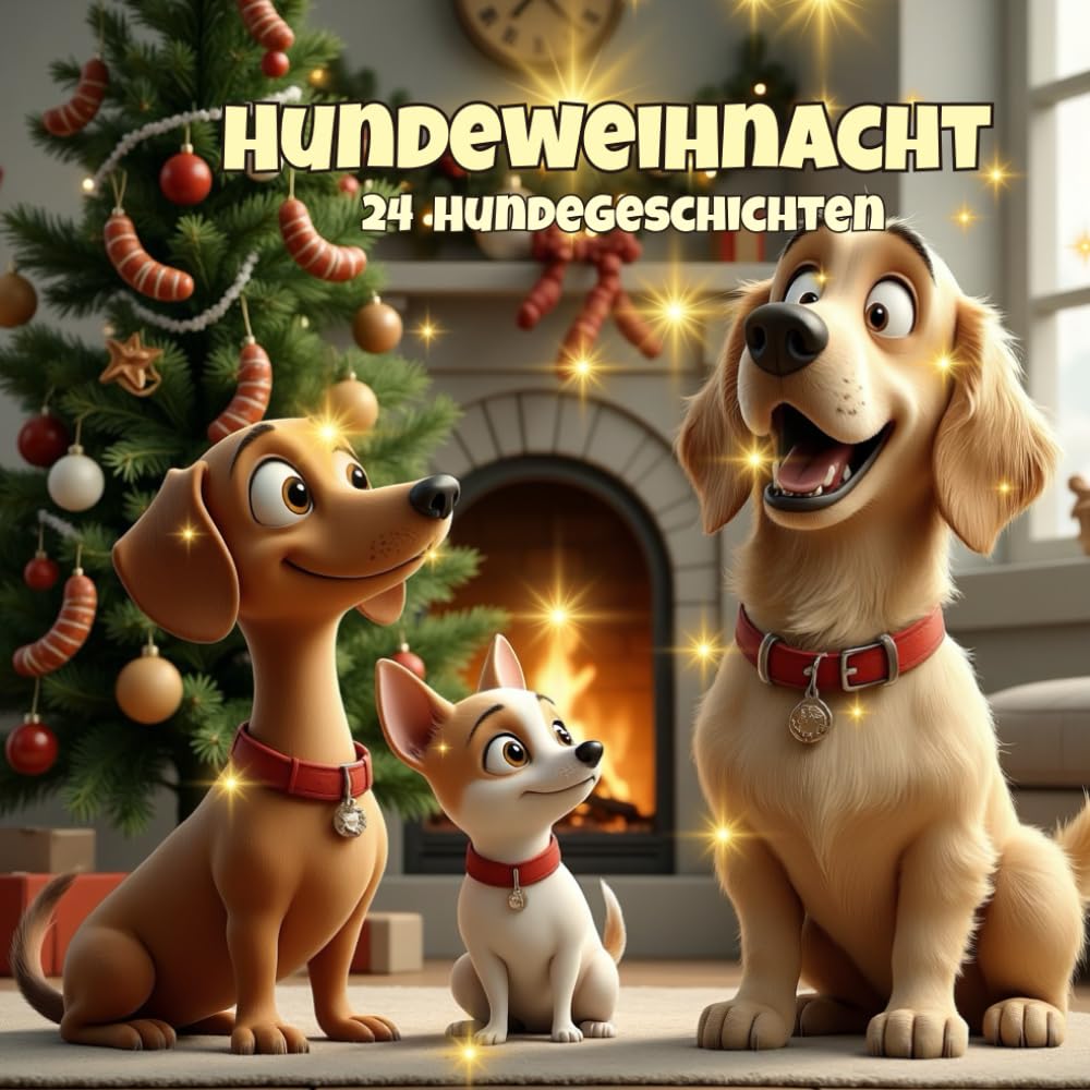 Hundeweihnacht 24 weihnachtliche Geschichten: Das Hunde Adventskalender Buch: Ein Adventskalender Kinder Buch zum Vorlesen und Lesen im Advent oder an ... - Adventskalender - Geschichten zum Vorlesen) Calendars