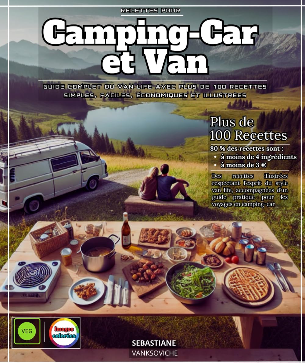 Recettes pour Camping-Car et Van en Hiver et en Été : Guide Complet du Van Life avec Plus de 100 Recettes Simples, Faciles, Économiques et Illustrées book