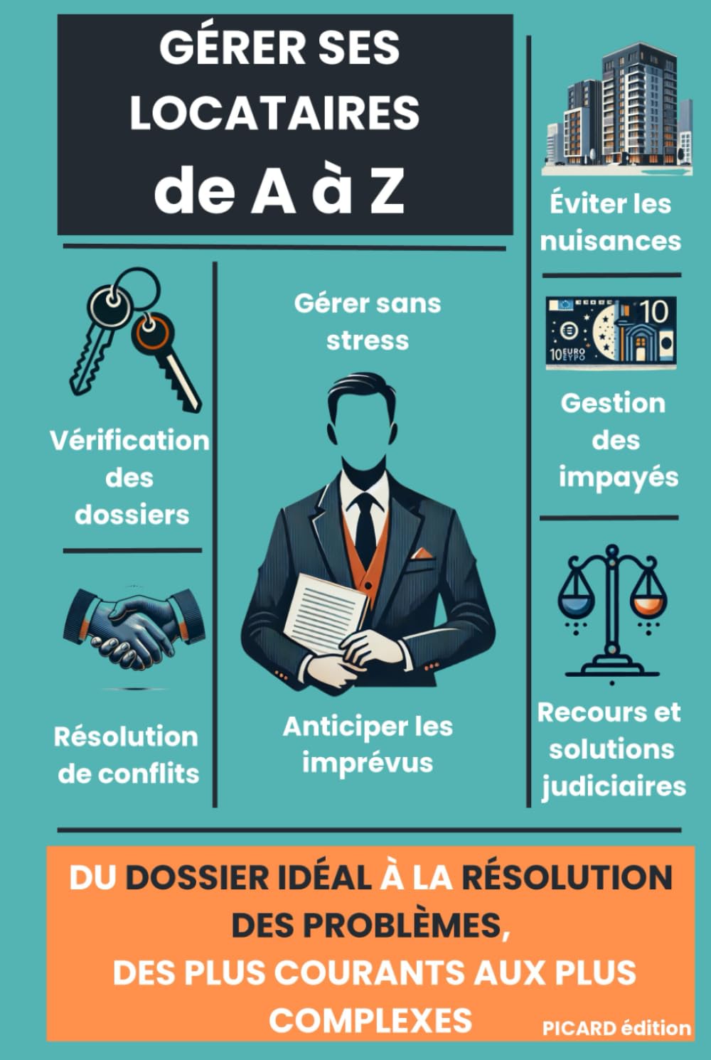 GÉRER SES LOCATAIRES DE A À Z: DU DOSSIER IDÉAL À LA RÉSOLUTION DES PROBLÈMES, DES PLUS COURANTS AUX PLUS COMPLEXES book