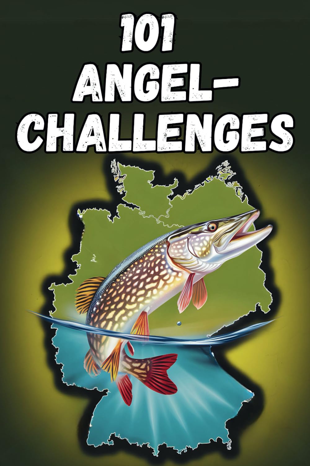101 Angel-Challenges: Von der Küste bis zum Gebirge Deutschlands inkl. QR-Codes book