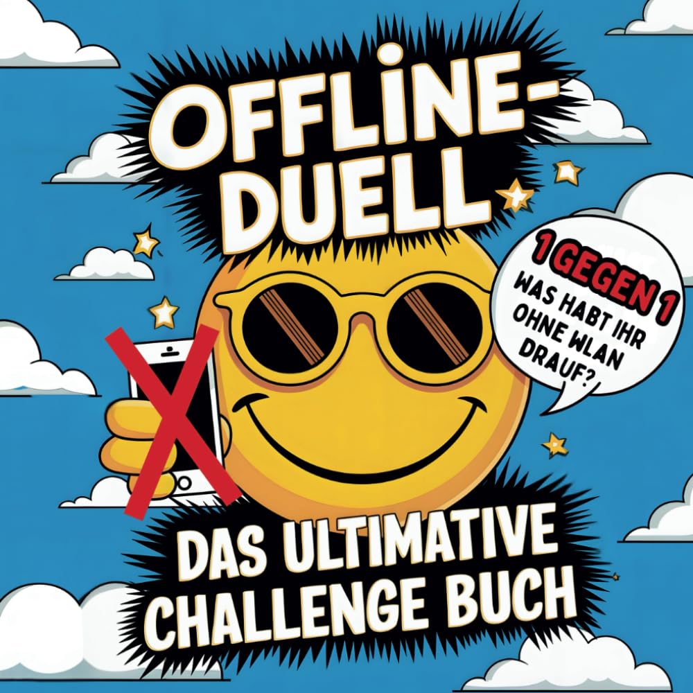 Das ultimative Challenge Buch Offline-Duell 1 gegen 1: Spielspaß für 2 Spieler ab 10 Jahre, Sudoku, Labyrinth, Zeichnen, Wörter- und Rechenchallenges uvm. Leisure & Fun