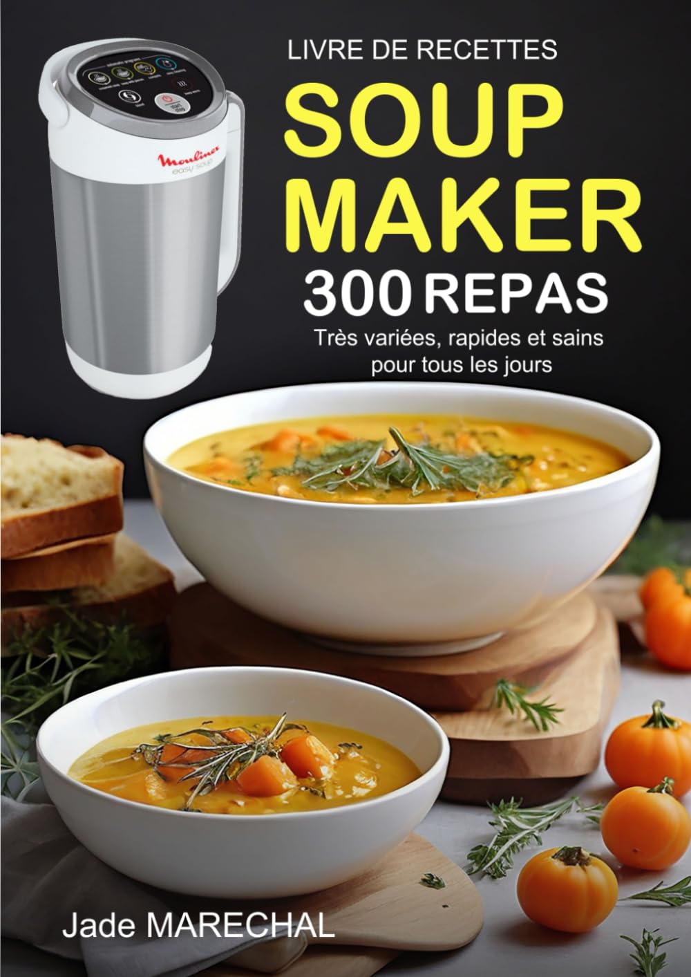Livre de recettes Soup Maker: 300 Repas très variées, rapides et sains pour tous les jours Cooking & Enjoying