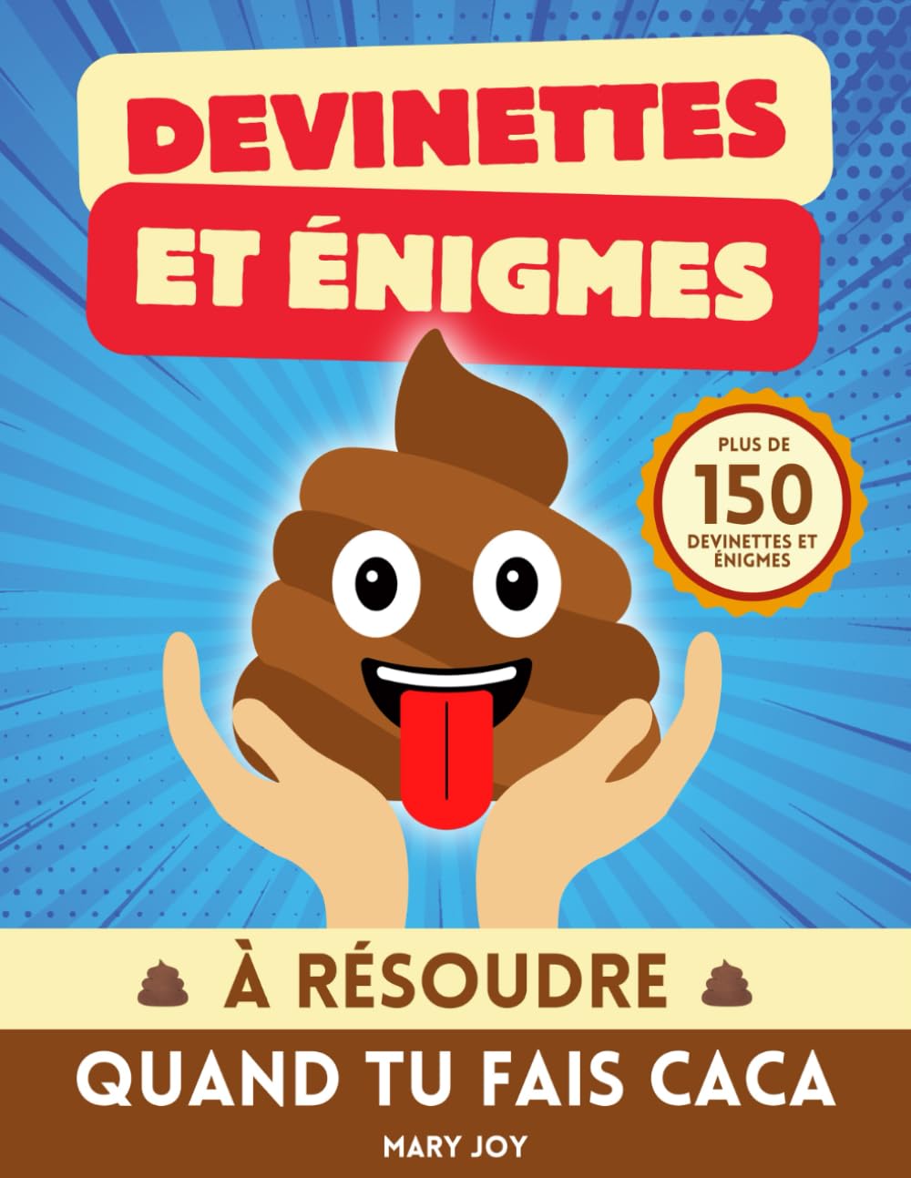 Devinettes et Énigmes à Résoudre Quand Tu Fais Caca: Plus de 150 Jeux et Quiz à Faire sur le Trône | Une Idée Cadeau Drôle pour Secret Santa et Noël, pour Collègues de Travail et Amis Cartoons