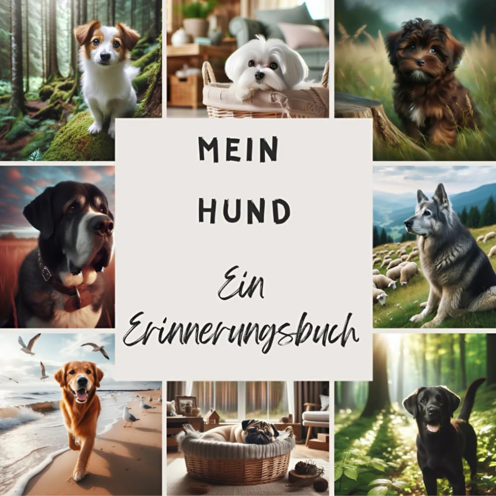 Mein Hund. Ein Erinnerungsbuch: Zum Selbstausfüllen, mit Platz für Fotos und eigene Ideen Death & Mourning