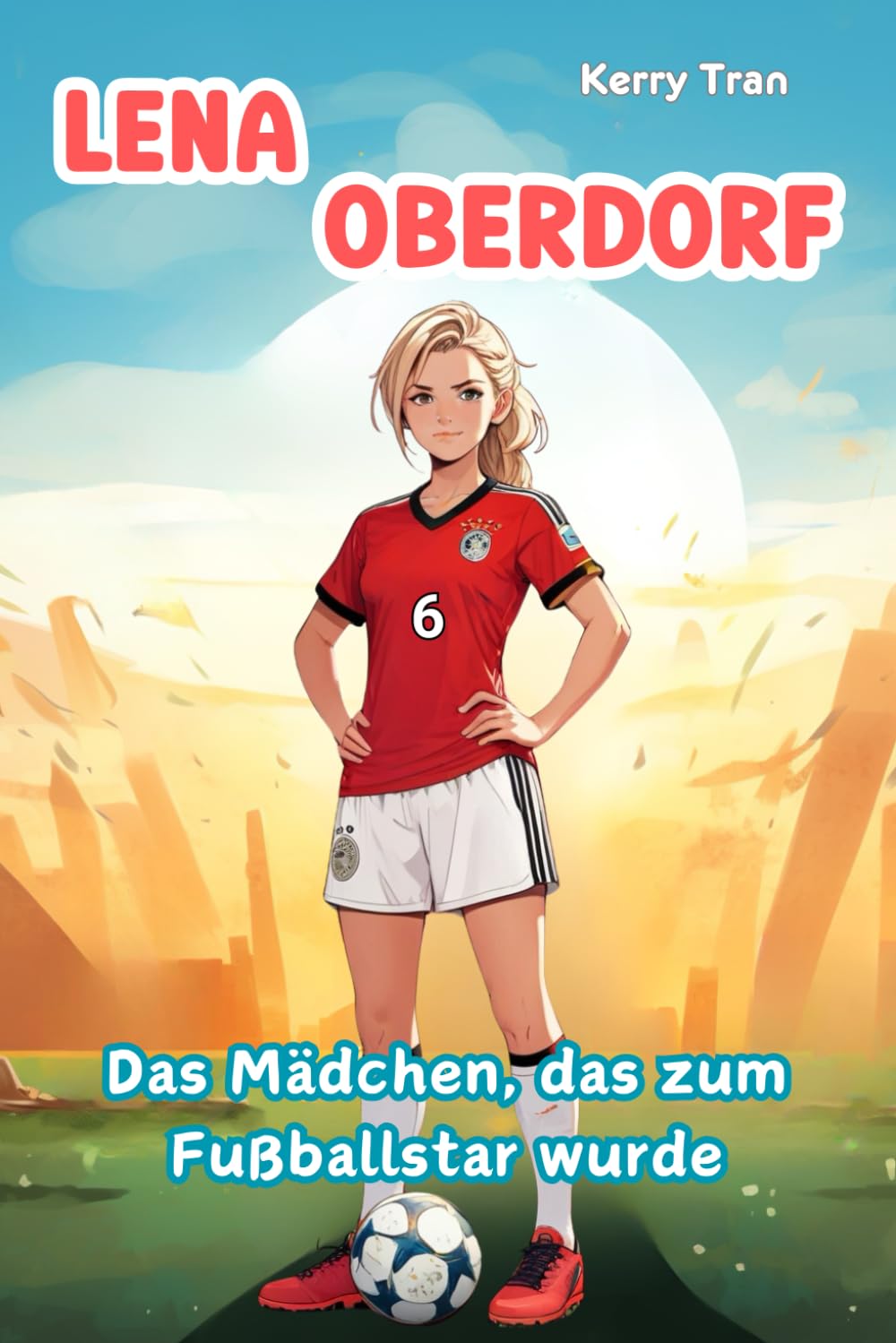 Lena Oberdorf: Das Mädchen, das zum Fußballstar wurde: Kinderbuch über die aufstrebende Fußballspielerin (Biografien für Kinder) Sports Books