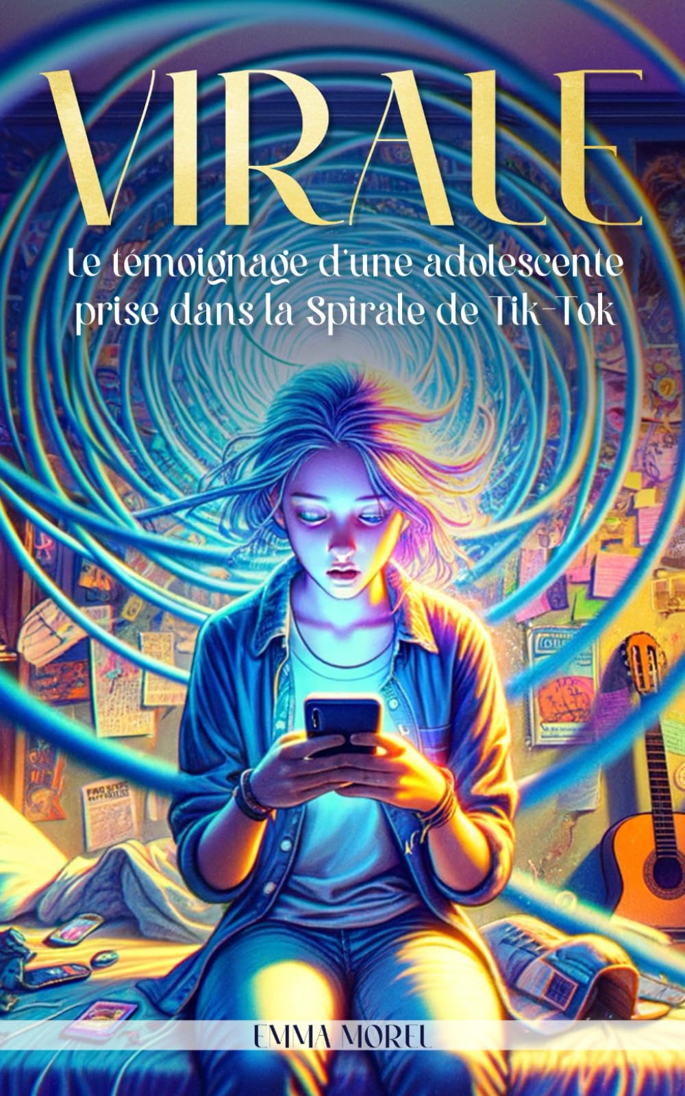 VIRALE: Le témoignage d'une adolescente prise dans la Spirale de Tik-Tok book