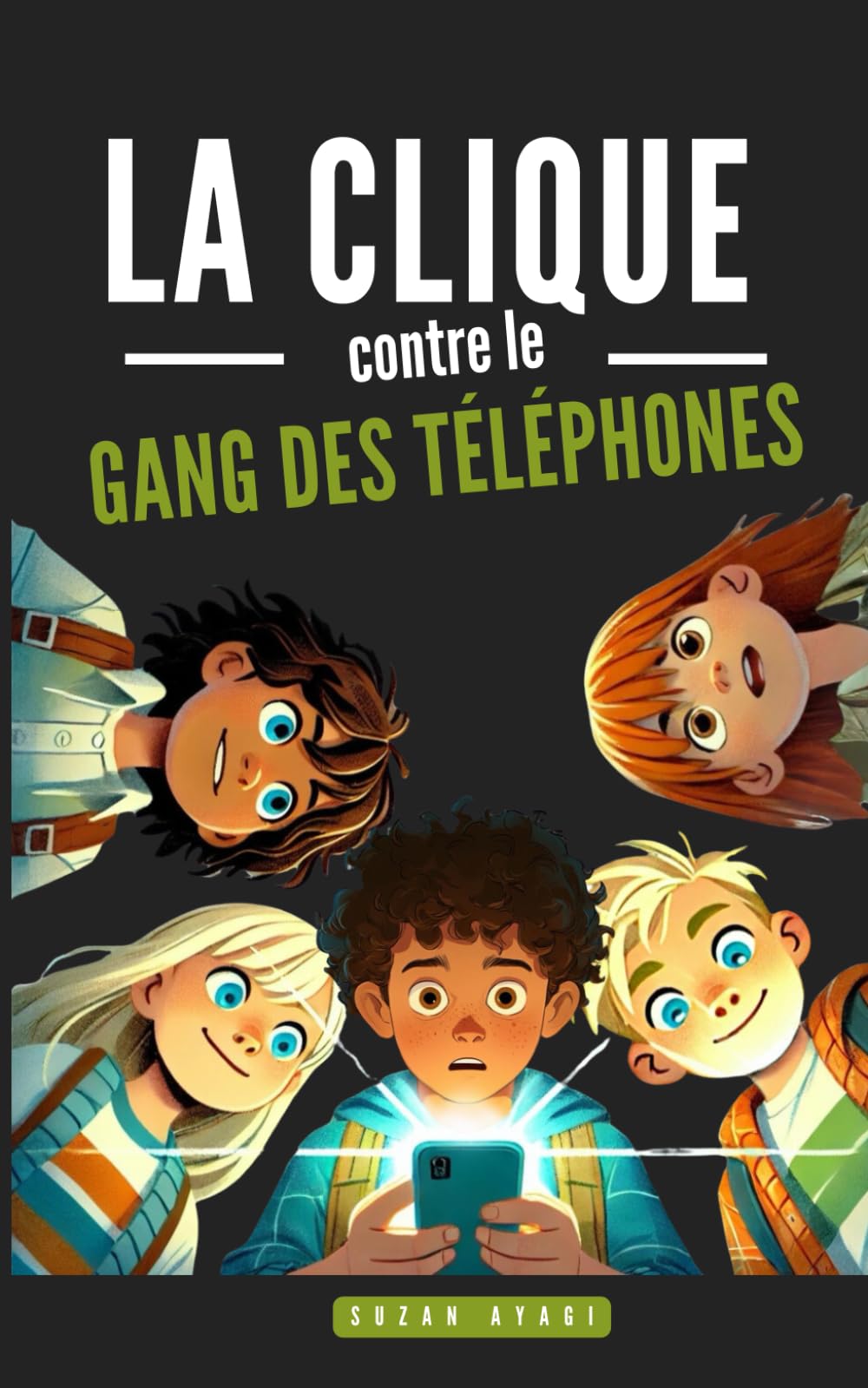 La clique contre le gang des téléphones: Roman d'aventure à partir de 9 ans - enquête policière, amitiés et humour - CM1, CM2, 6e Novels & Short Stories