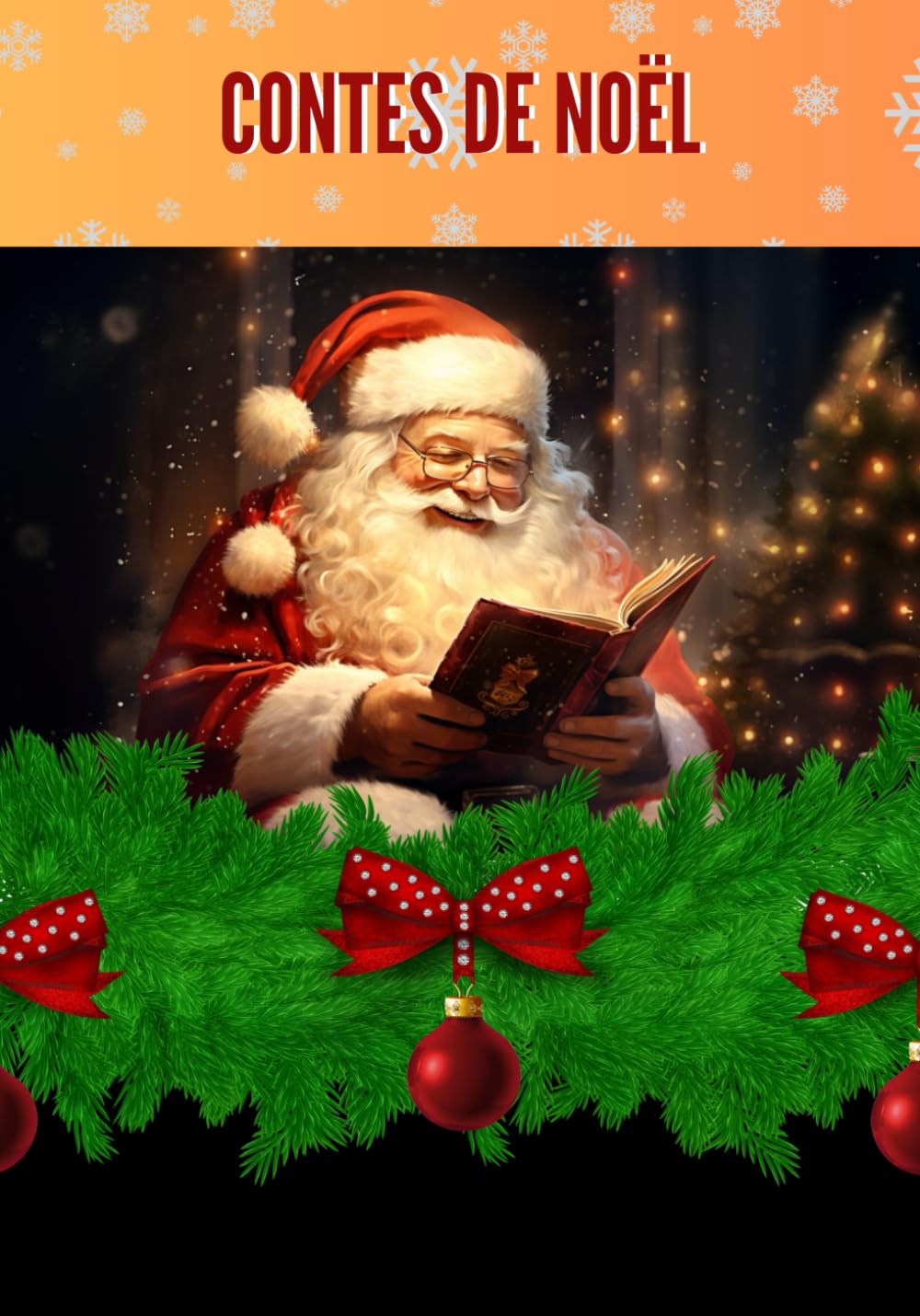 CONTES DE NOËL: Pour les enfants à partir de 3 ans, illustré, book