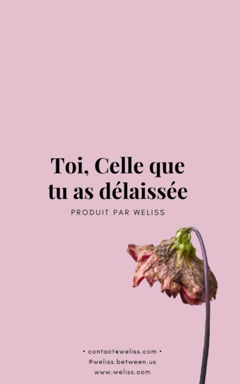 Toi, celle que tu as délaissé book
