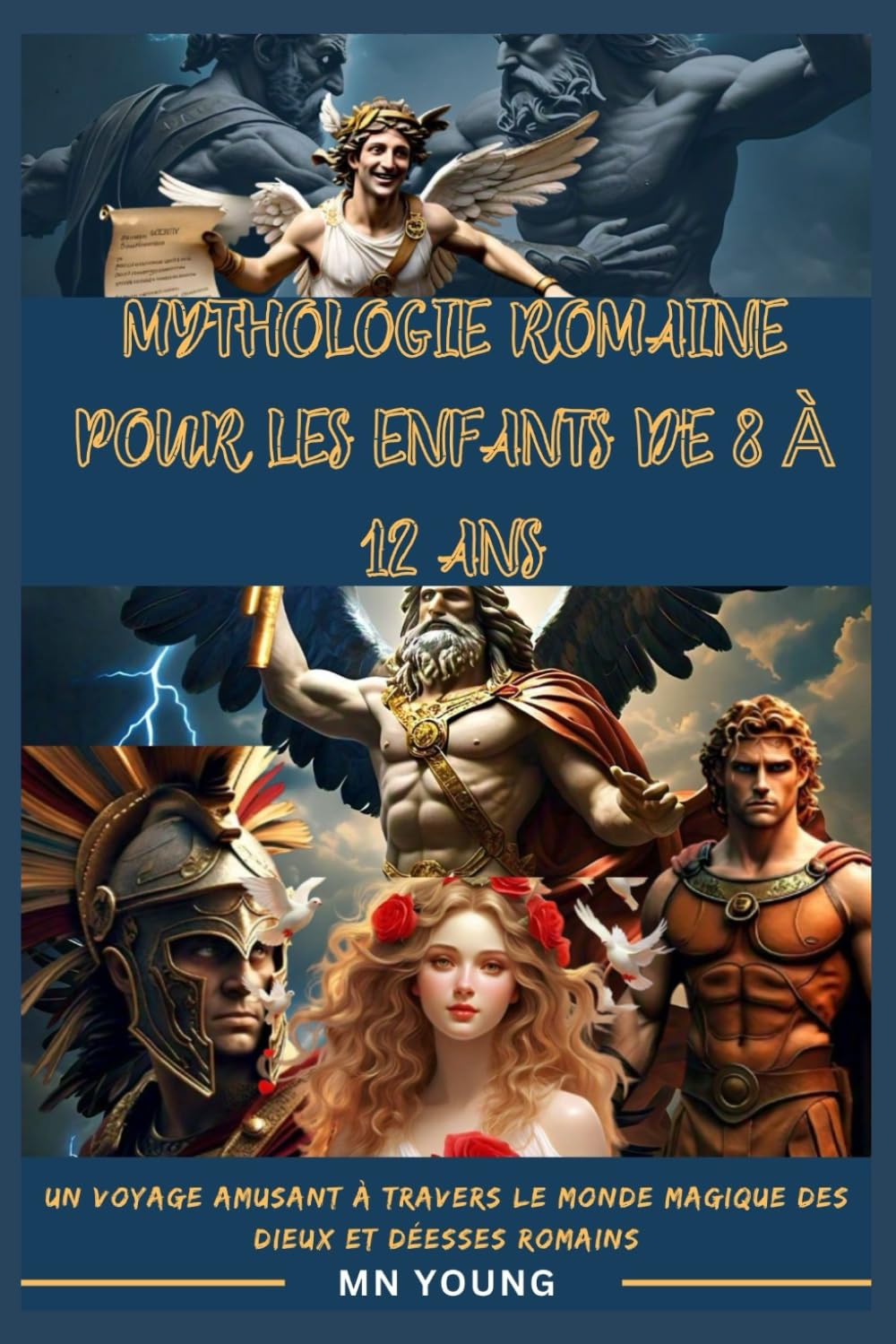 Mythologie romaine pour les enfants de 8 à 12 ans: Un voyage amusant à travers le monde magique des dieux et déesses romains book