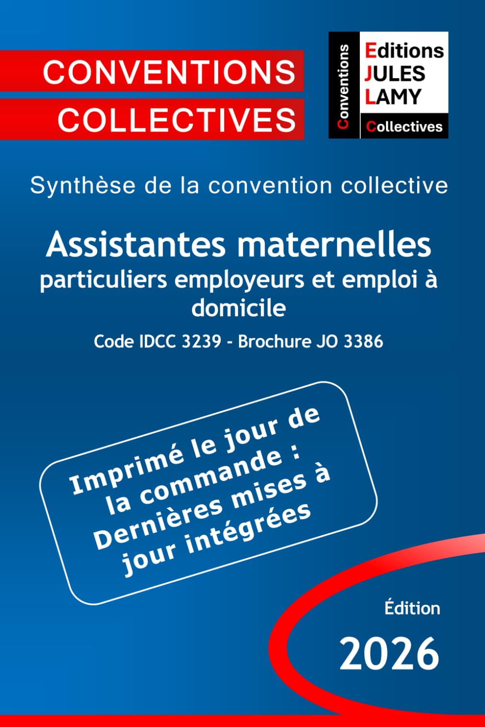 Convention collective particuliers employeurs, emploi à domicile et assistantes maternelles - IDCC 3239: Synthèse de la convention collective book