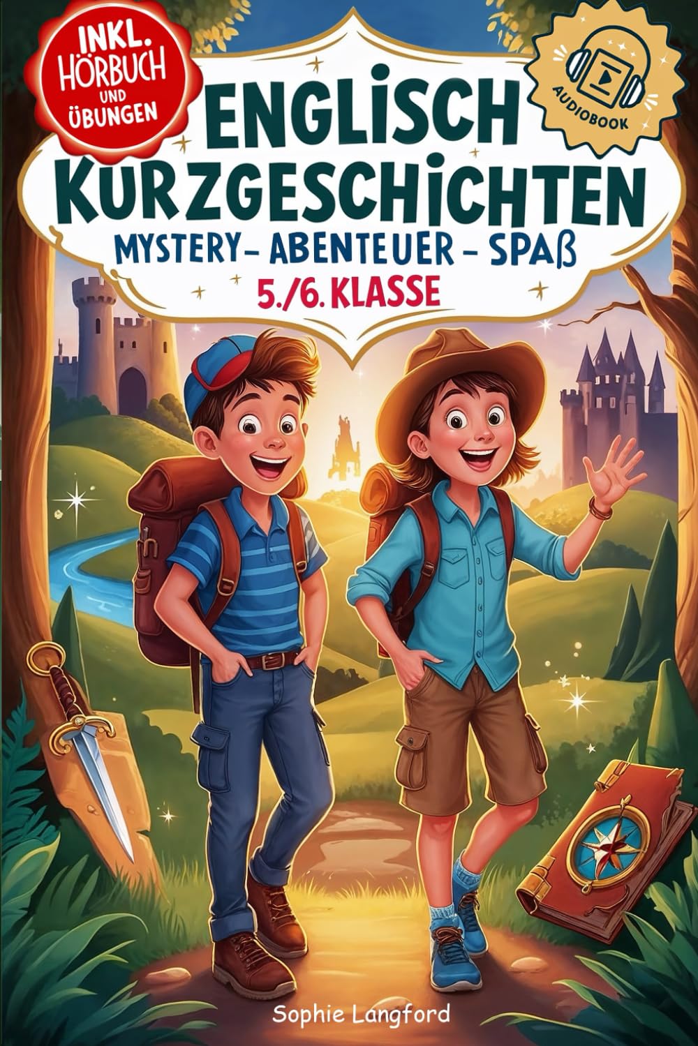 Englisch Kurzgeschichten für die 5./6. Klasse: Spannende Geschichten für einfaches Englischlernen! Mit Hörbuch, Vokabeln und Übungen – So macht ... und bringt nachhaltige Ergebnisse! (Have Fun) Poetry