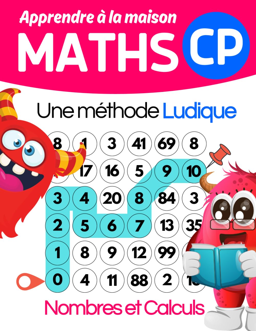 Maths CP - Nombres et Calculs: J'apprends facilement les mathématiques en CP | Activités ludiques en COULEURS | Idéal pour progresser en s'amusant à la maison book
