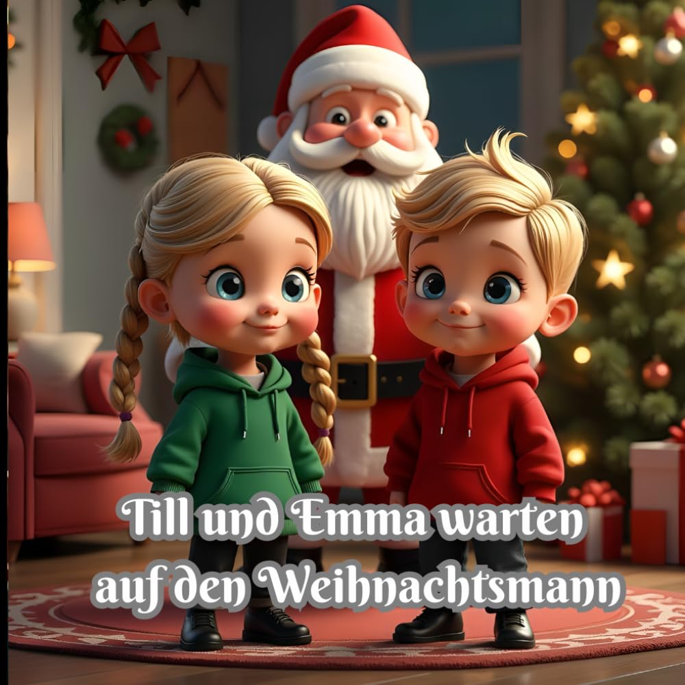 Till und Emma warten auf den Weihnachtsmann: Interaktives vorlesebuch für Kinder ab 2 Novels & Short Stories