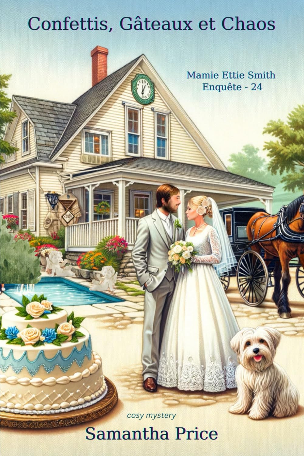 Confettis, Gâteaux et Chaos: Cosy Mystery book