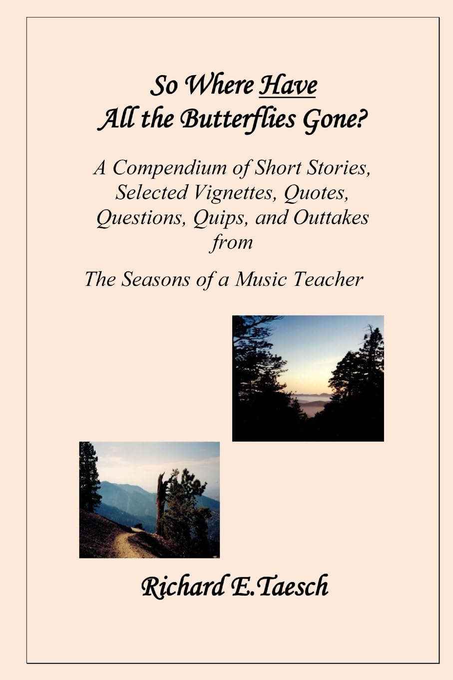 So Where Have All The Butterflies Gone? Memories