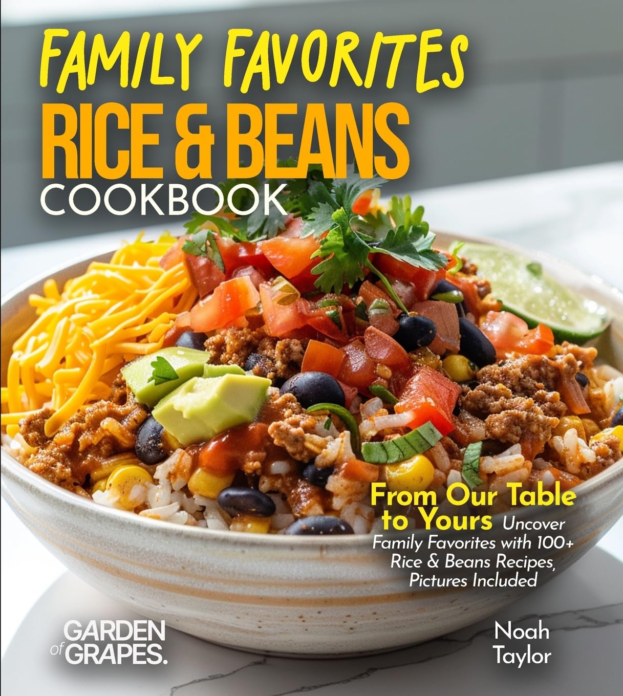 Family Favorites Rice & Beans Cookbook Leisure, Home & Garden