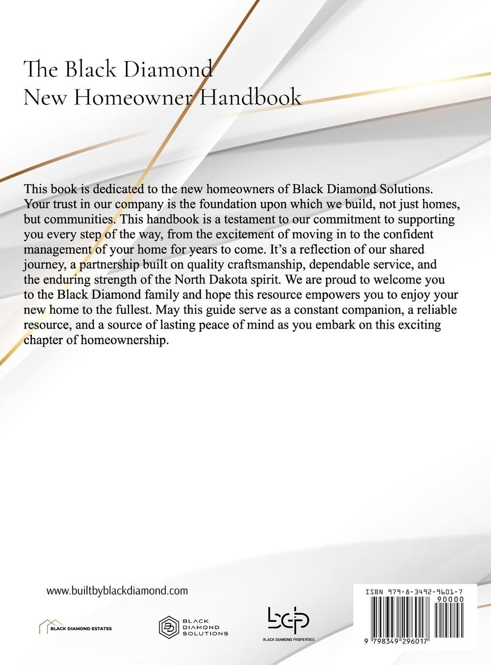 The Black Diamond New Homeowner Handbook Hobbies & Crafts