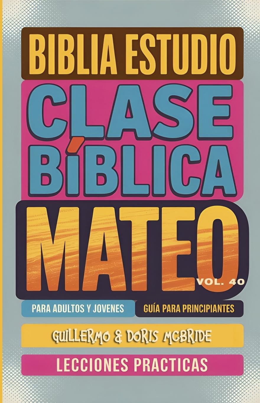 Clase Bíblica para Adultos y Jóvenes Guía Principiantes - Mateo Politics & Society