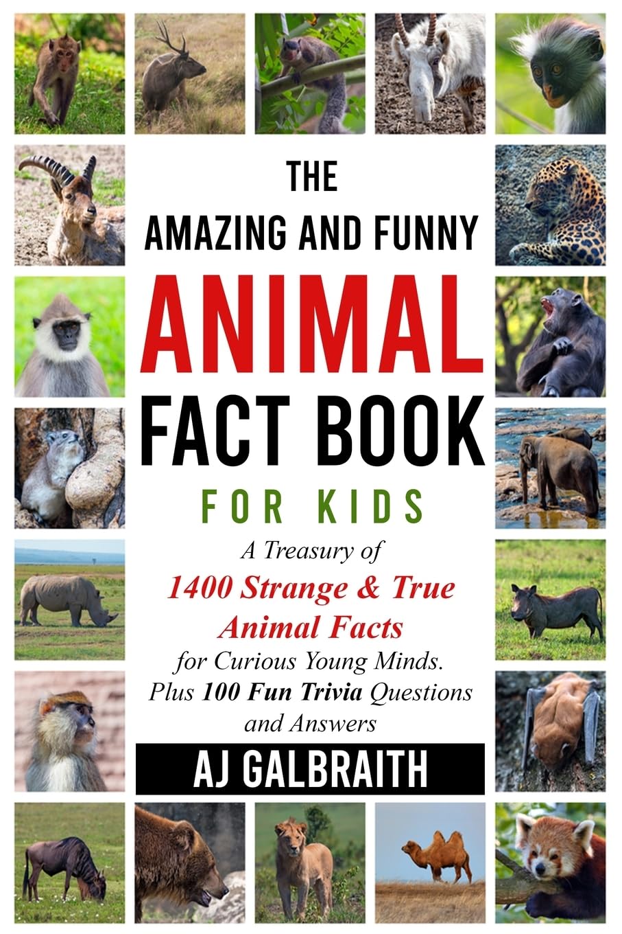 The Amazing and Funny Animal Fact Book For Kids Non-fiction