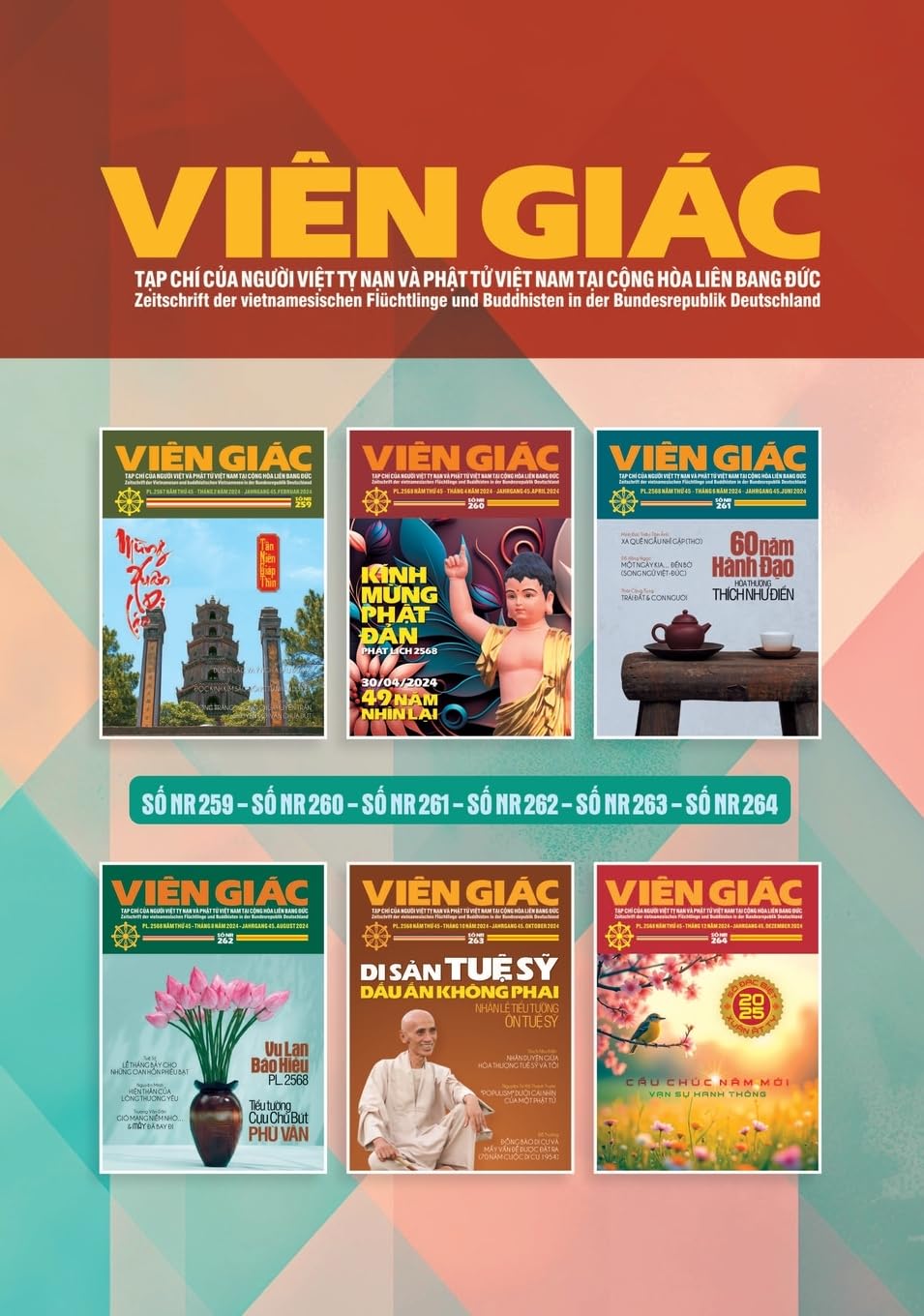 T¿p chí Viên Giác - s¿ ¿¿c bi¿t - Tr¿n b¿ n¿m 2024 (6 s¿) Religion & Esotericism