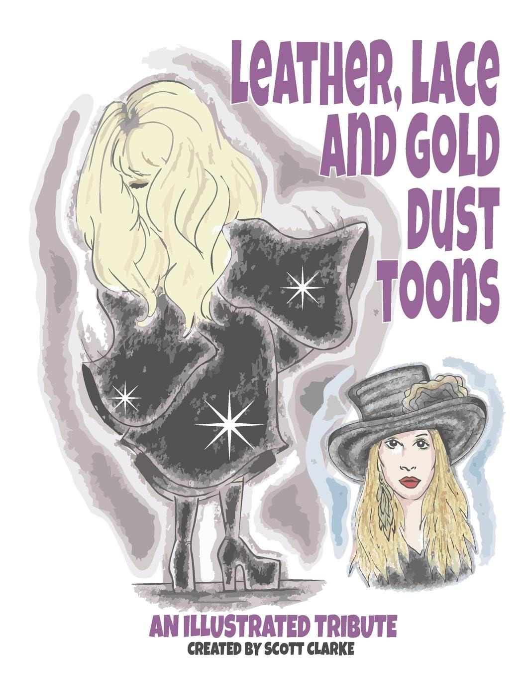 Leather, Lace and Gold Dust Toons Arts & Music