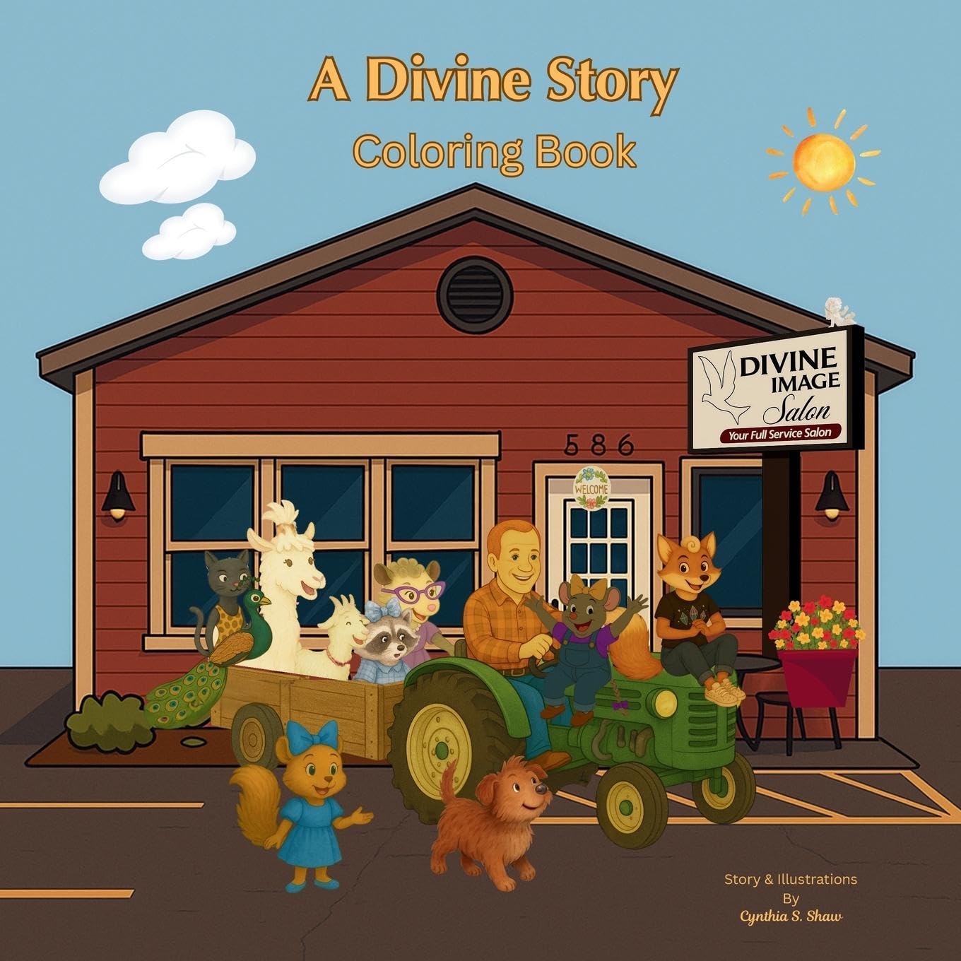 A Divine Story Coloring Book Novels & Short Stories