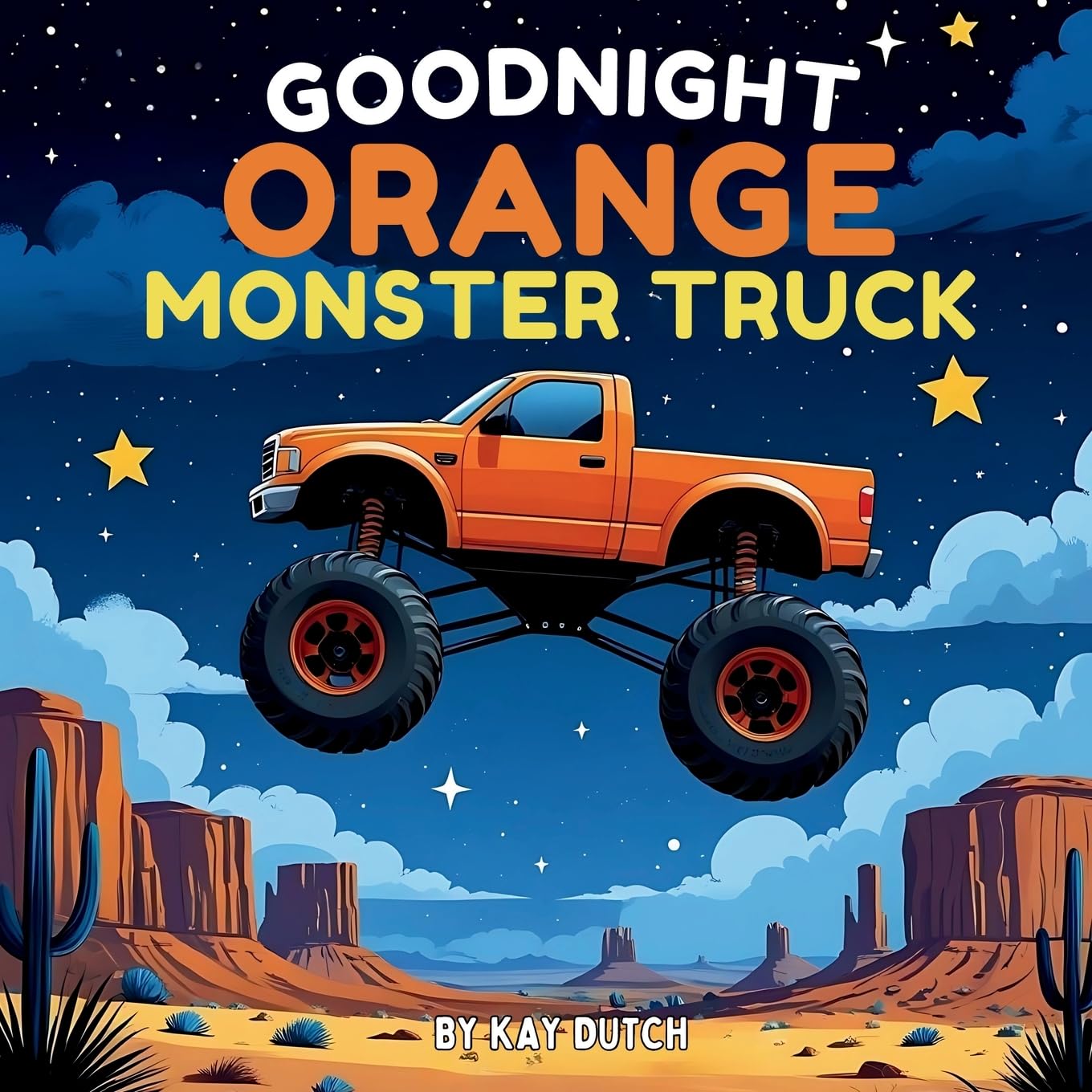 Goodnight Orange Monster Truck Leisure & Fun
