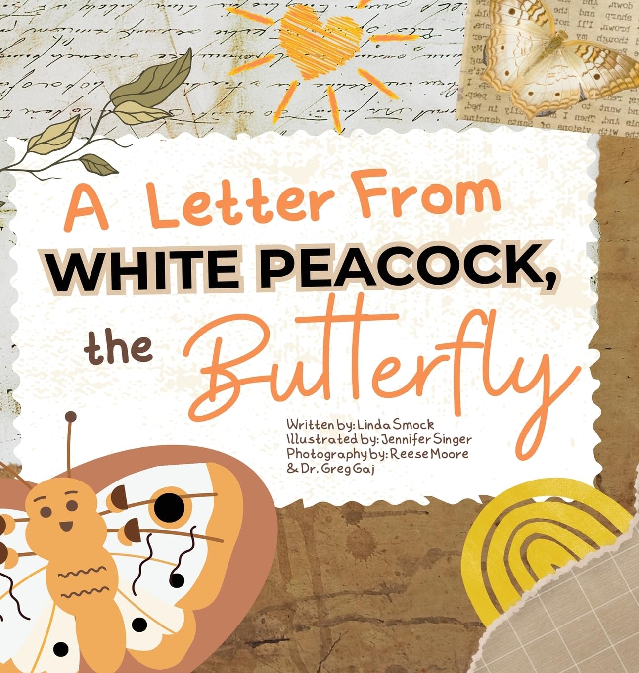 A Letter from White Peacock the Butterfly Tiptoi & Games