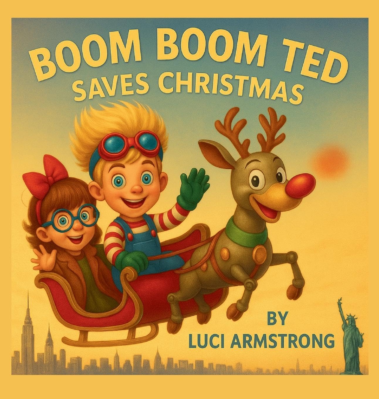 Boom Boom Ted  Saves Christmas Children's books