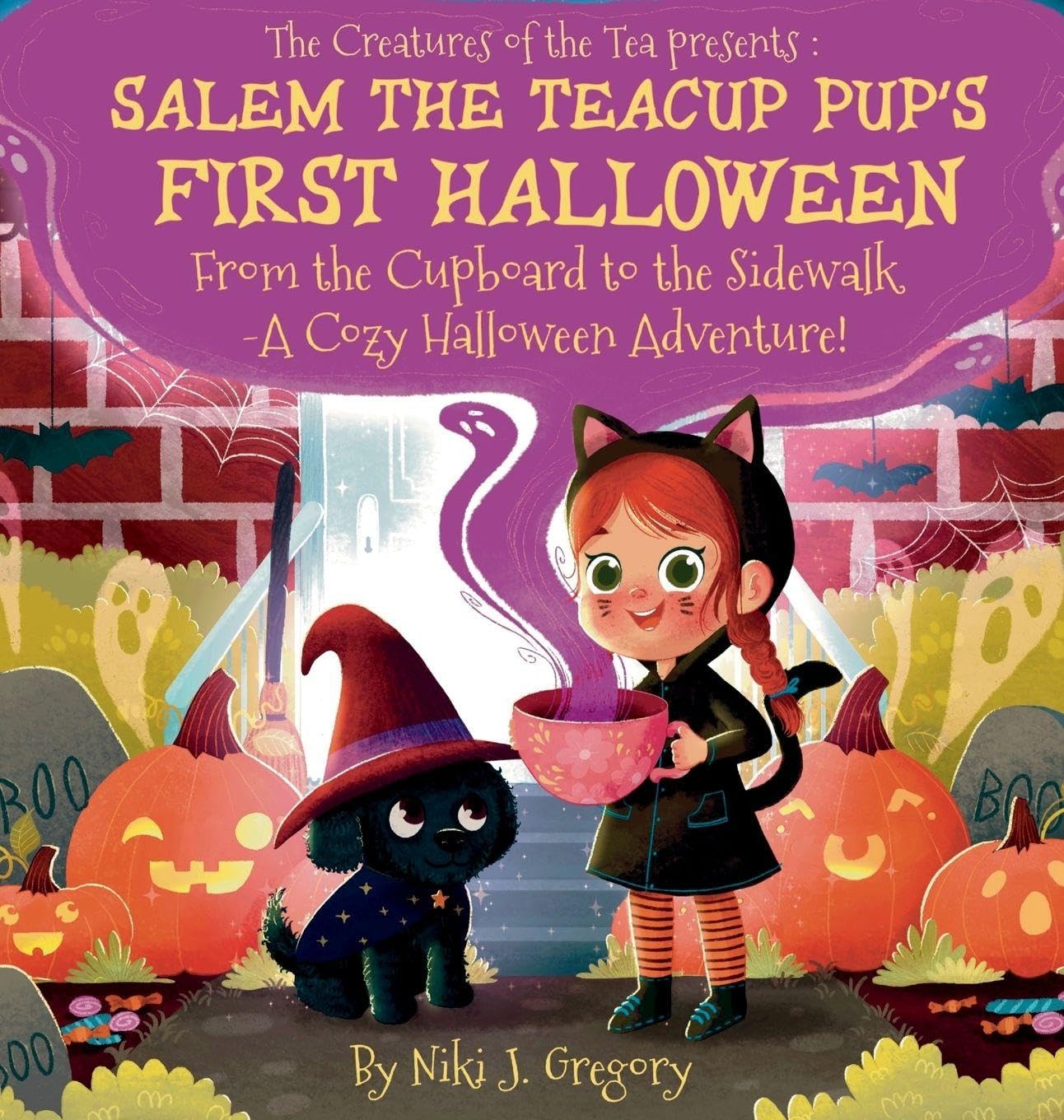 Salem the Teacup Pup's First Halloween Novels & Short Stories