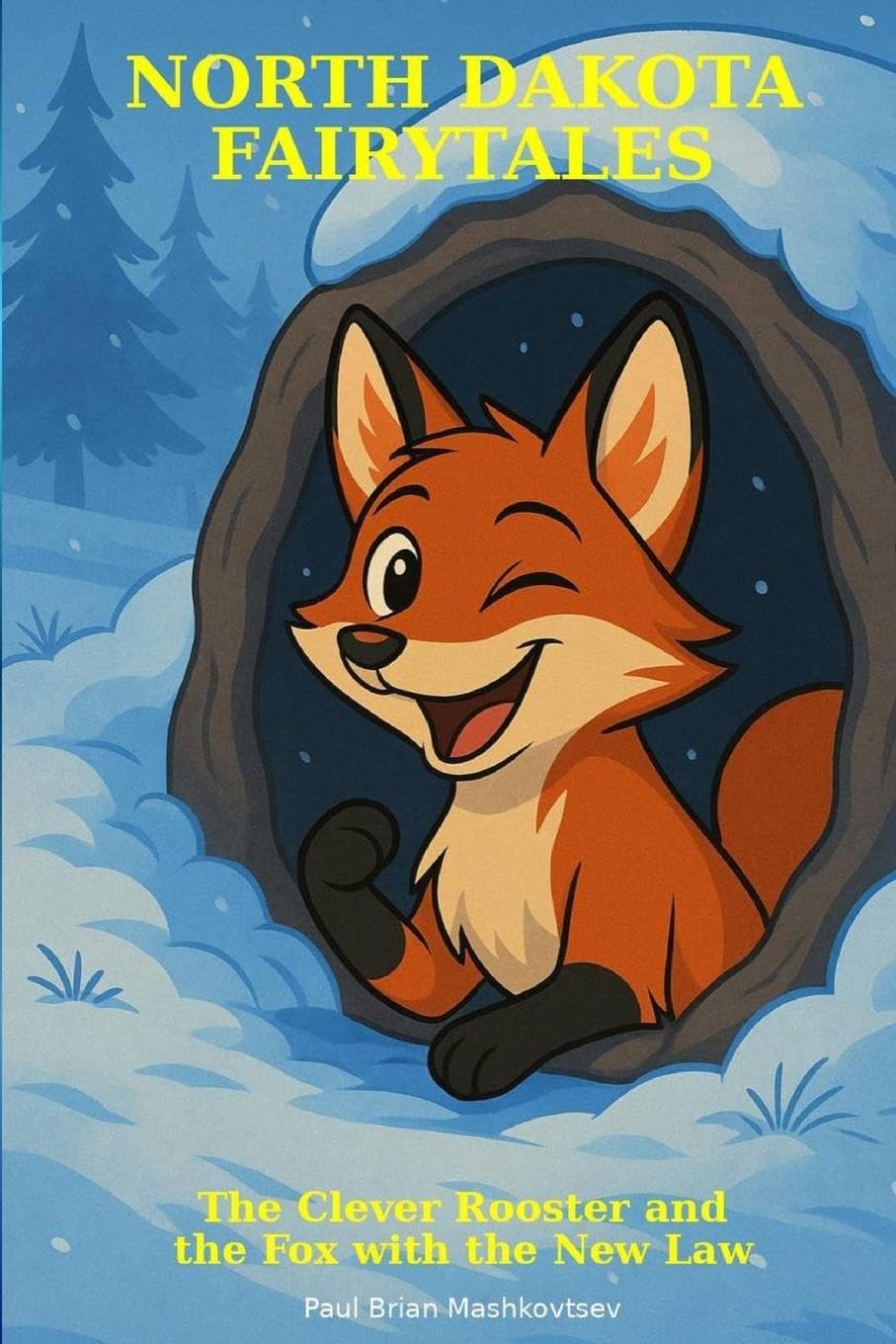 The Clever Rooster and the Fox with the New Law - North Dakota Fairytales Fairy Tales & Legends