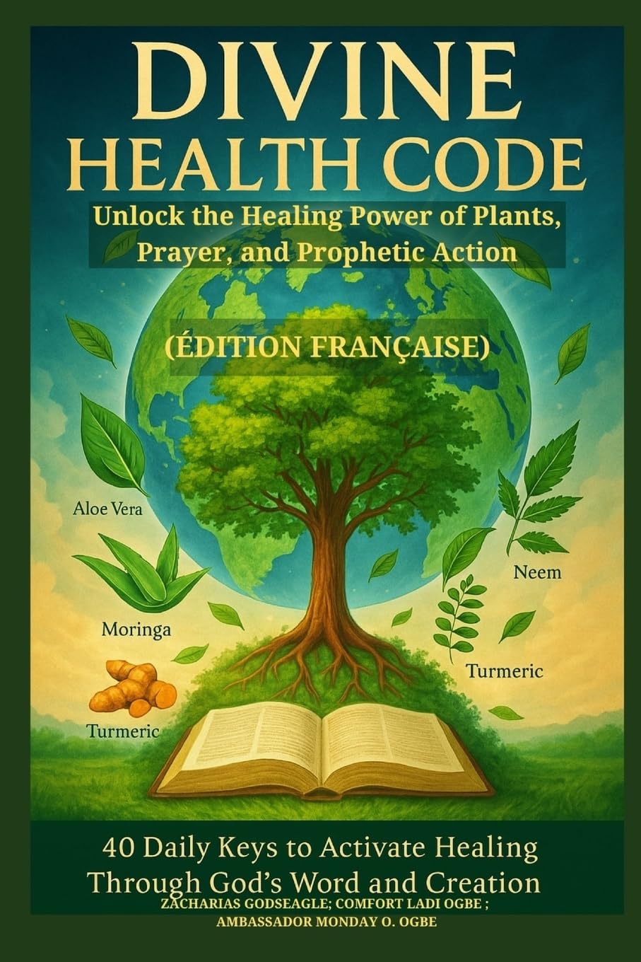 DIVINE HEALTH CODE - 40 Daily Keys to Activate Healing Through God's Word and Creation - Édition française: Unlock the Healing Power of Plants, Prayer, and Prophetic Action Health, Nutrition & Fitness