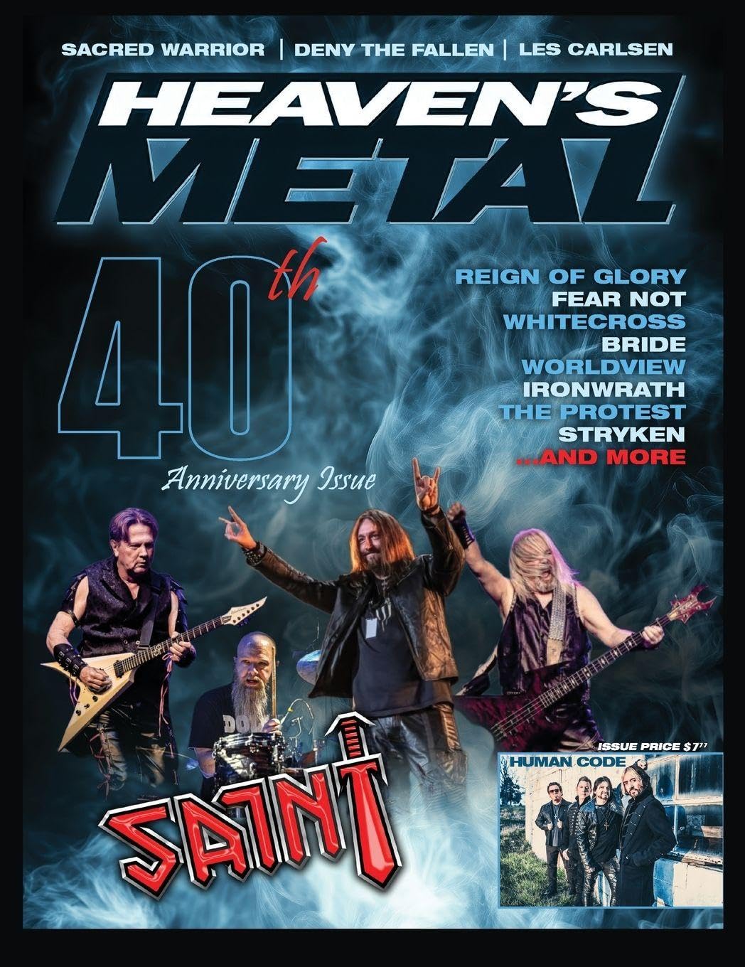 Heaven's Metal Magazine - 40th Anniversary Edition Arts & Music