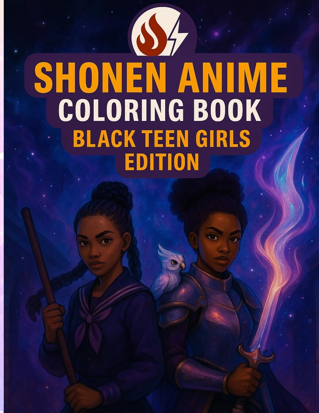 Shonen Anime Coloring Book Manga