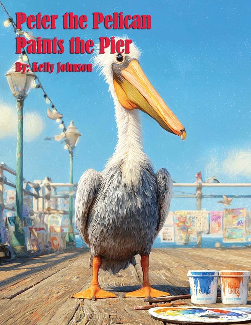 Peter the Pelican Paints the Pier Action & Adventure