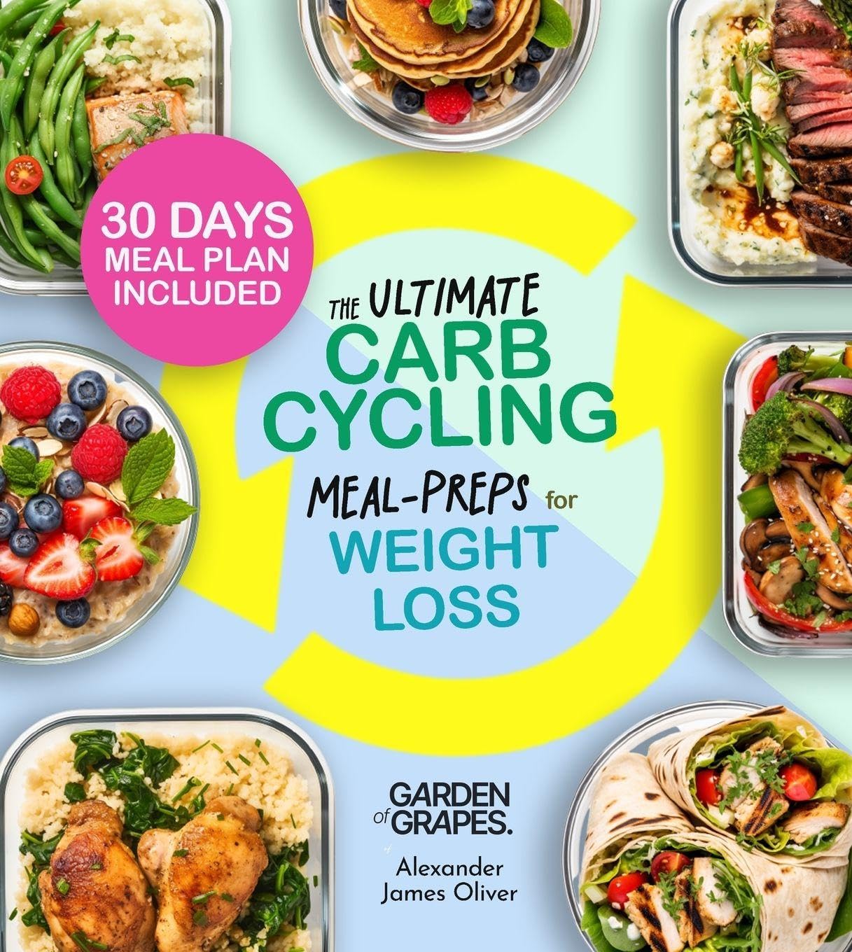 The Ultimate Carb Cycling Meal Preps Cookbook Leisure, Home & Garden