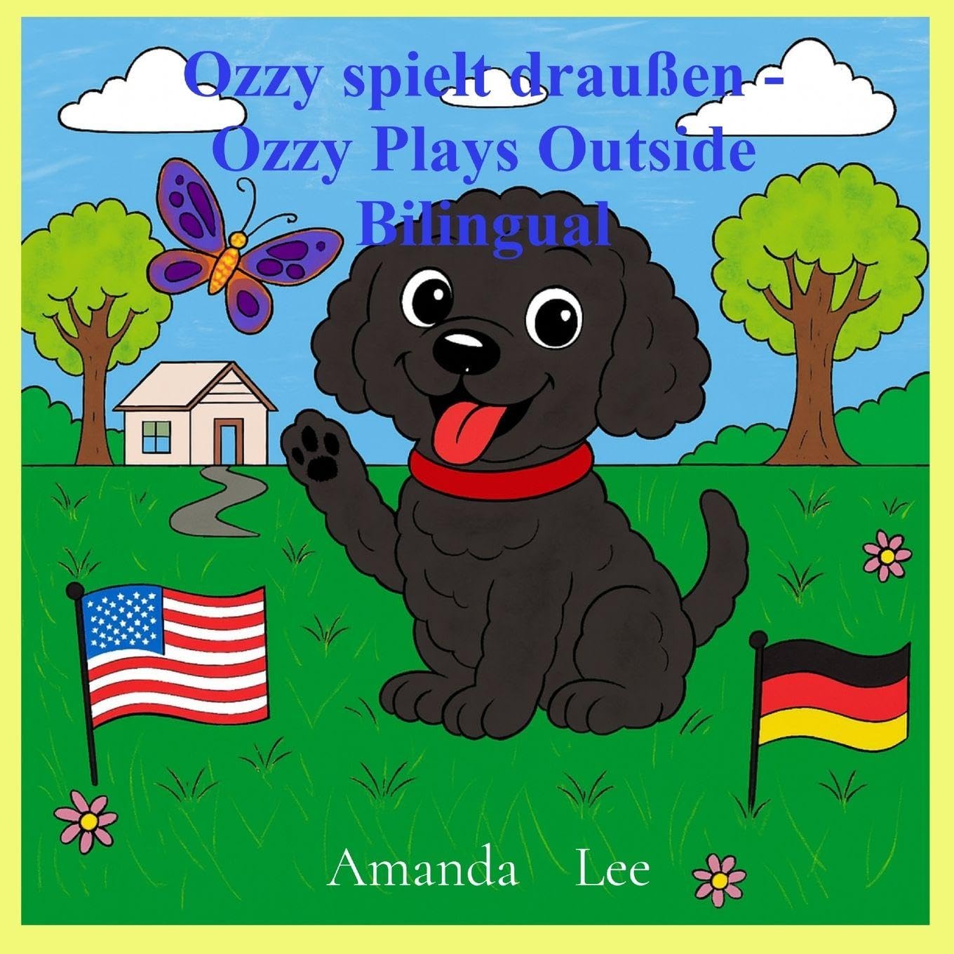 Ozzy spielt draußen - Ozzy Plays Outside Bilingual Novels & Short Stories