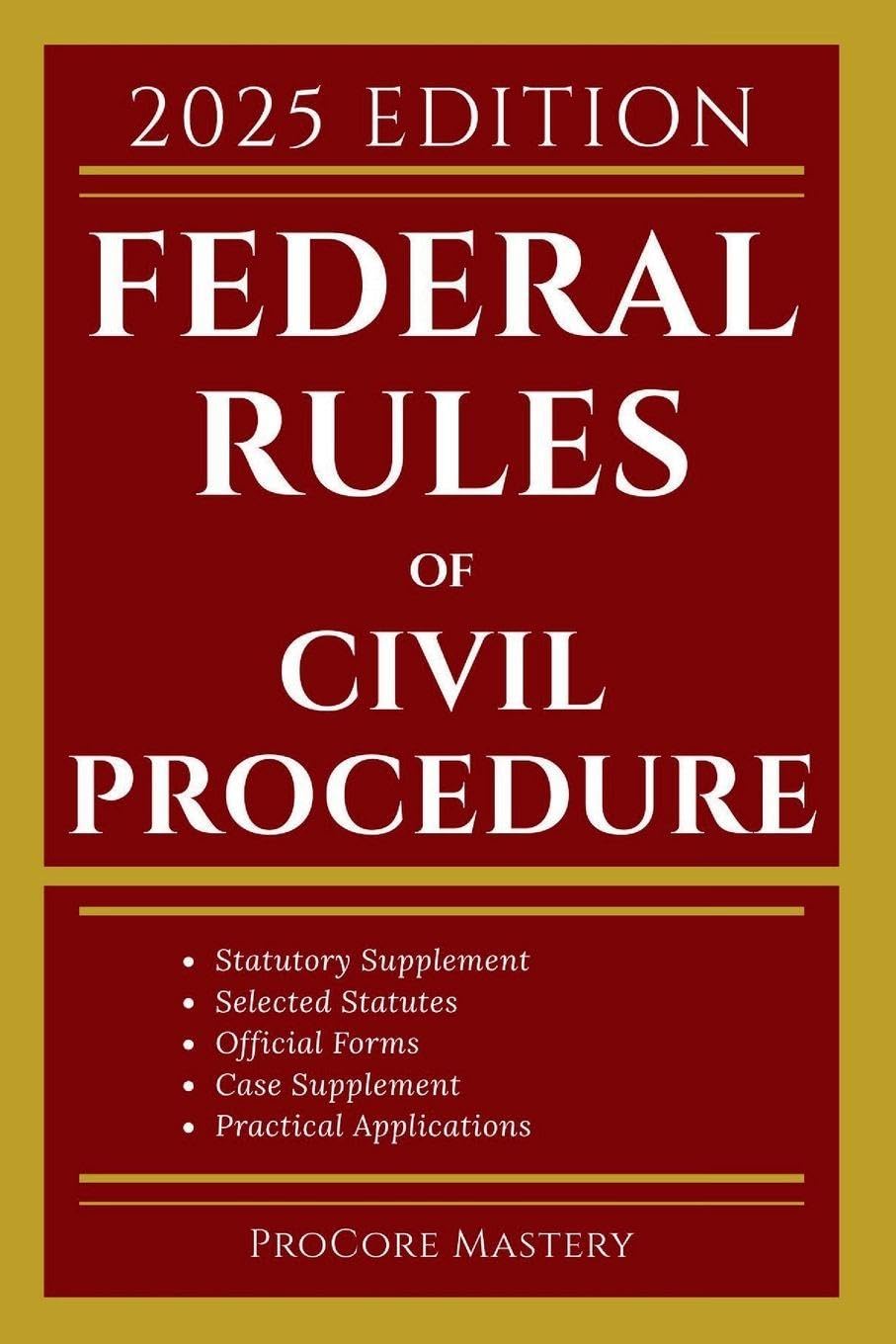 Federal Rules of Civil Procedure Law