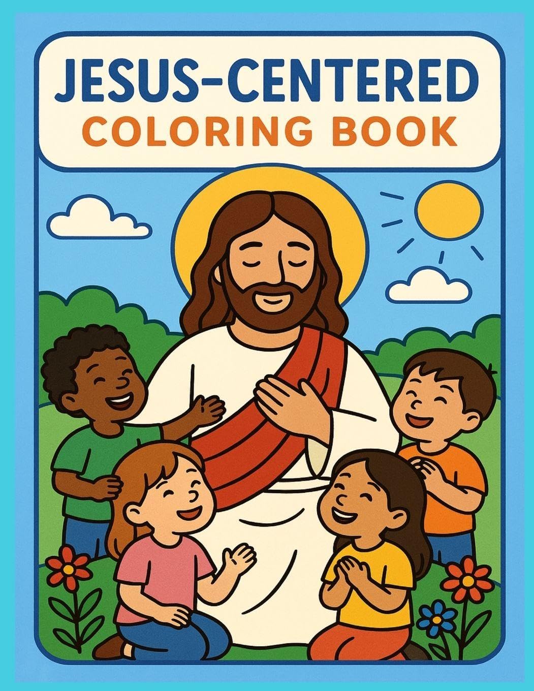 Jesus Loves Me - Bible Stories Coloring Book Tiptoi & Games