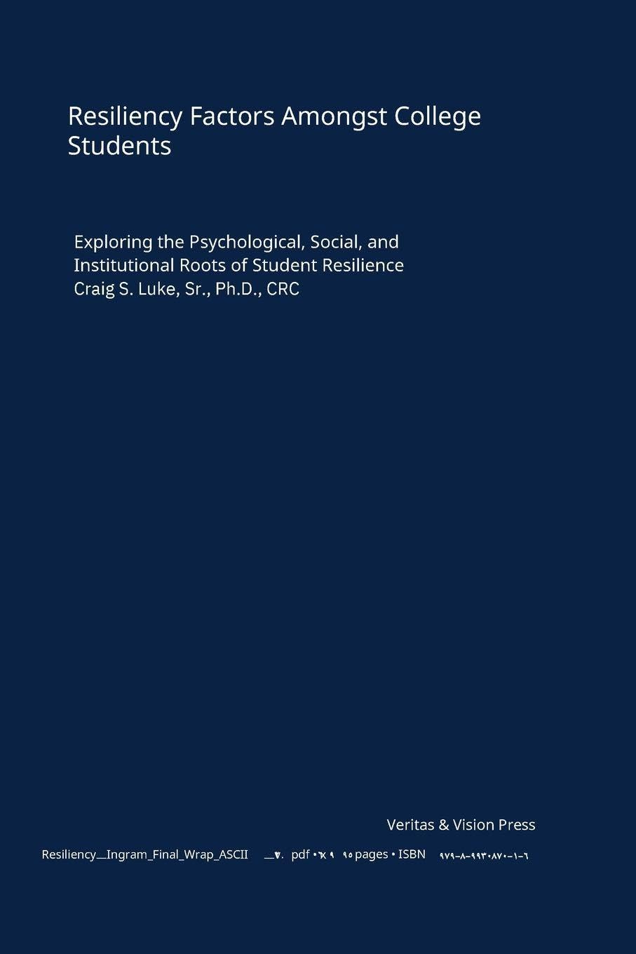 Resiliency Factors Amongst College Students Young adult books