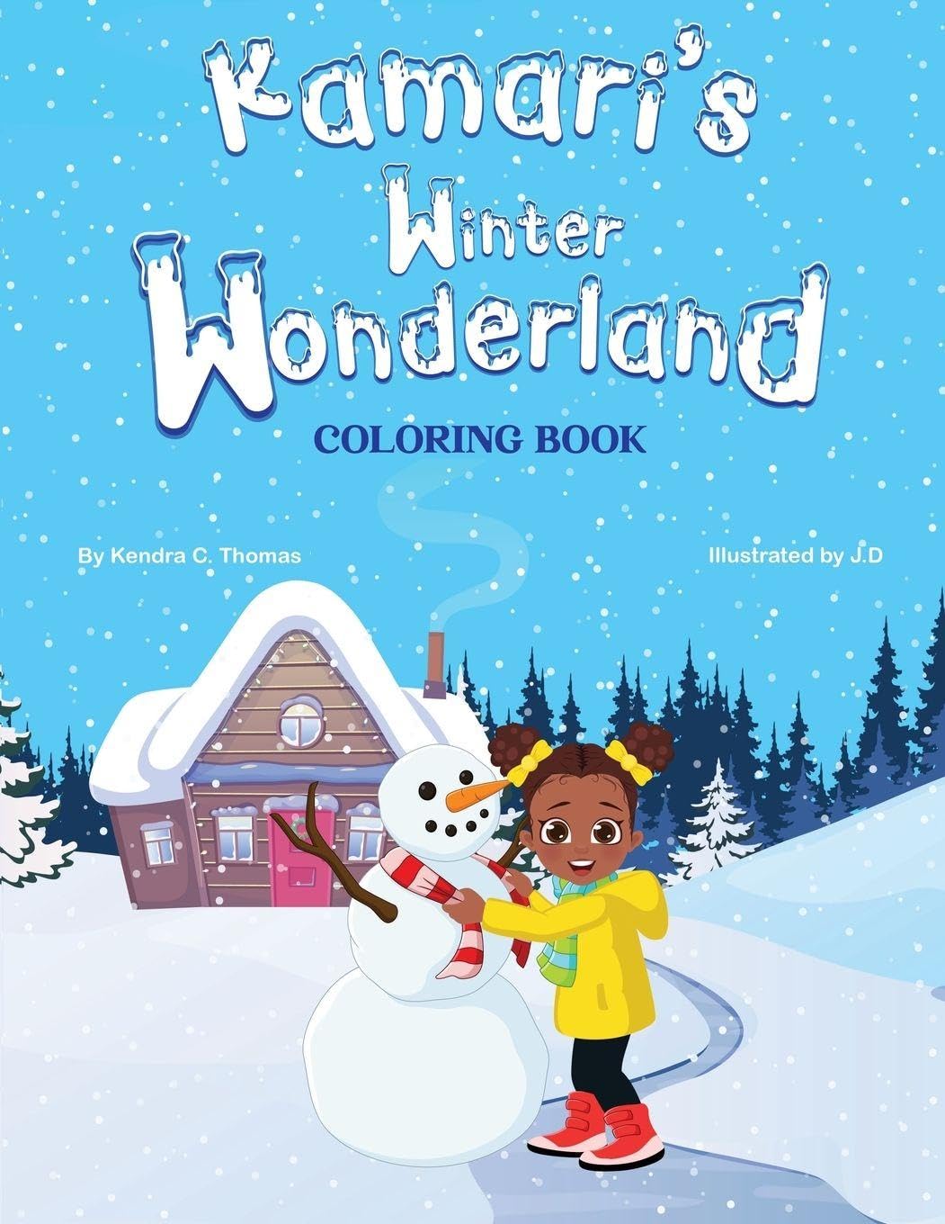 Kamari's Winter Wonderland Coloring Book Tiptoi & Games