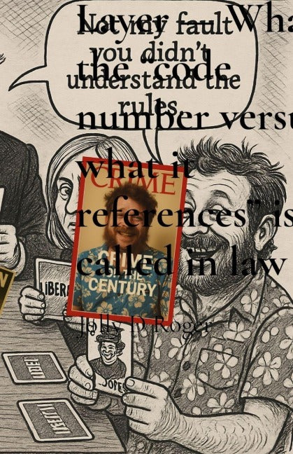 The Legal Layer - What the "code number versus what it references" is called in law Law