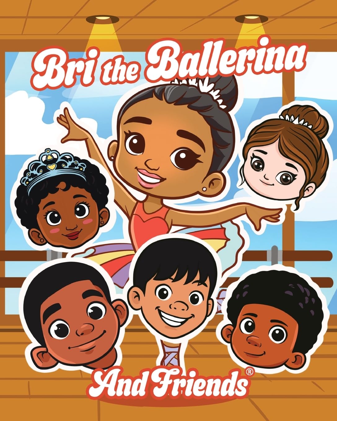 Bri the Ballerina and Friends Coloring Book Tiptoi & Games