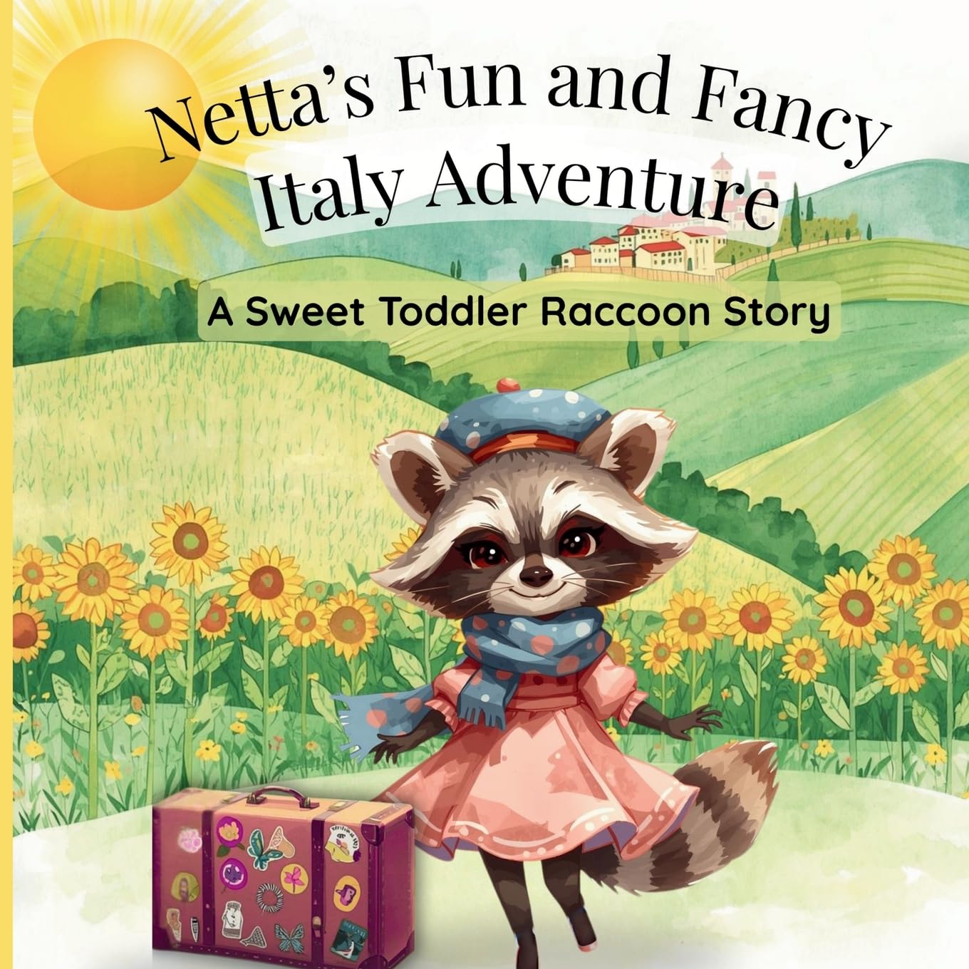 Netta's Fun and Fancy Italy Adventure; A Sweet Raccoon Story for Toddlers Non-fiction