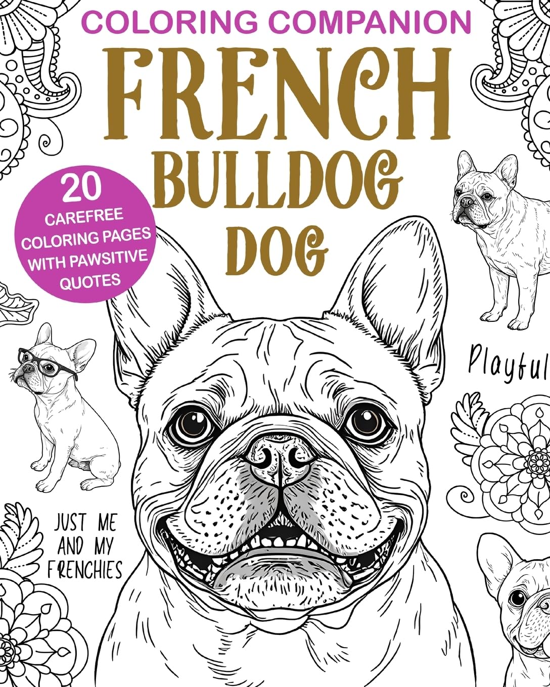 French Bulldog Coloring Film, Art & Culture