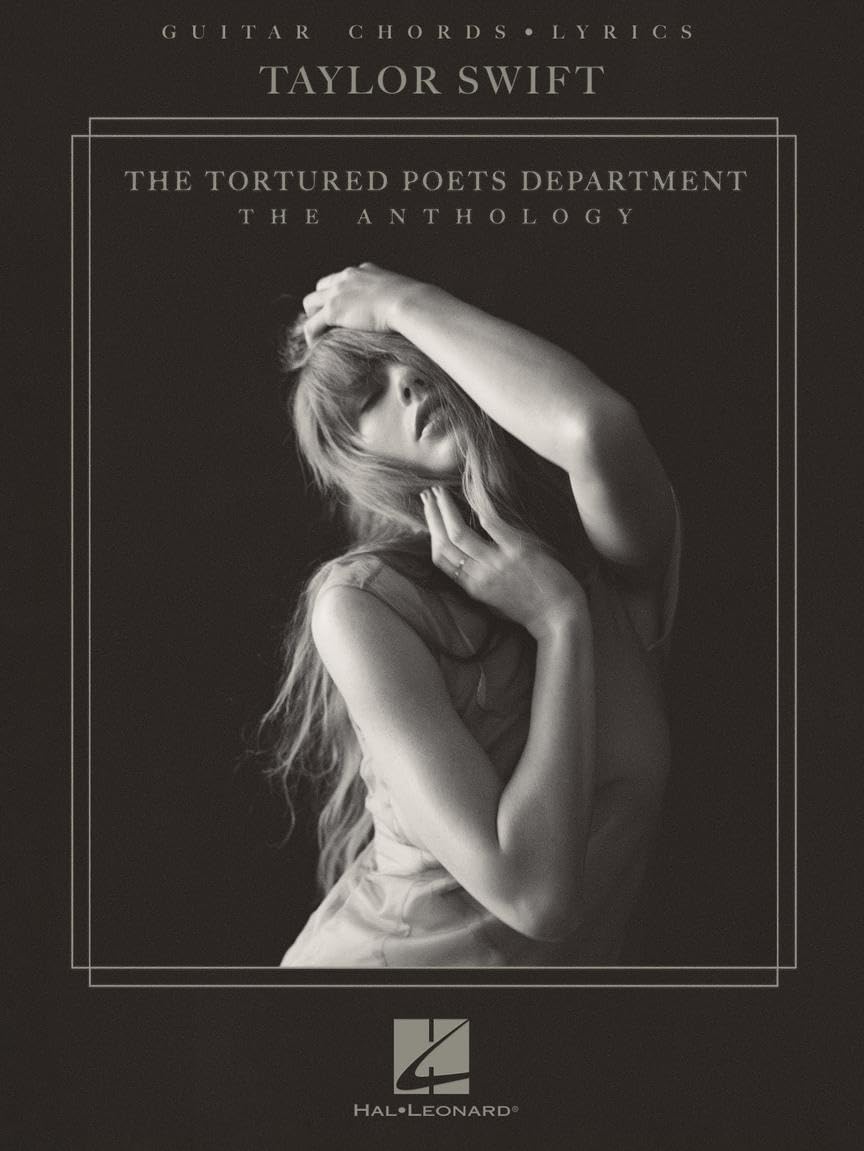 Taylor Swift - The Tortured Poets Department: The Anthology - Guitar Chords with Lyrics Songbook Sheet Music