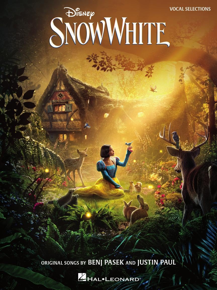 Disney's Snow White: Music from the 2025 Motion Picture Vocal Selections (Vocal Line with Piano Accompaniment) Featuring New Songs by Benj Pasek and Justin Paul Sheet Music